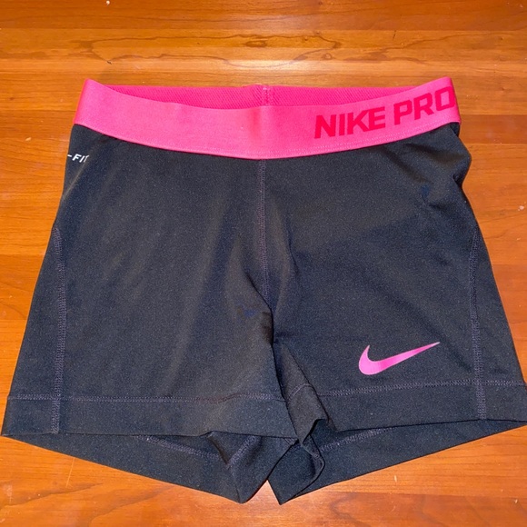 Nike | Shorts | Hot Pink Nike Spandex 